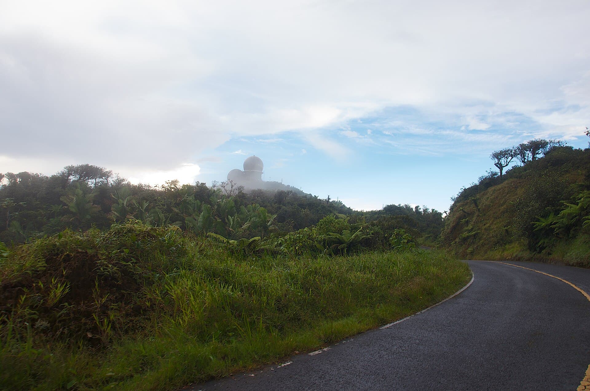 El Yunque rainforest from Río Grande